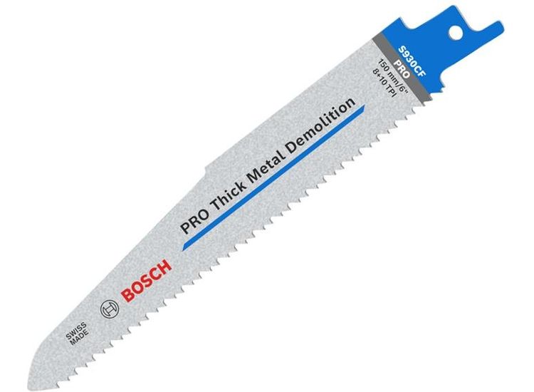 Bosch Powertool Accessories PRO Thick Metal Demolition S930CF Blade 150mm 8+10 TPI Pack of 5