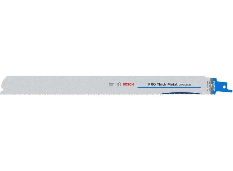 Bosch Powertool Accessories PRO Thick Metal Precise S1237HBF Blade 300mm x 10+12+14 TPI Pack of 5
