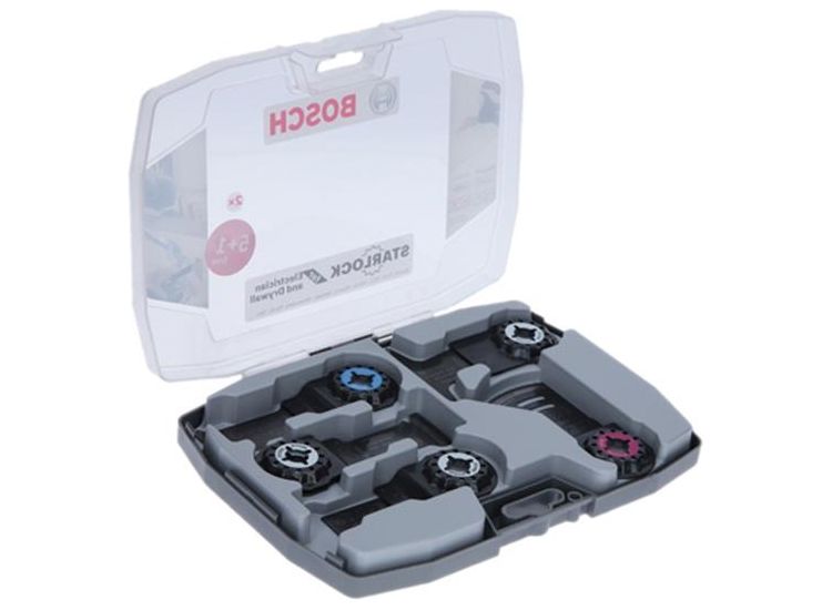 Bosch Powertool Accessories Starlock Electrician and Drywall Set for Multi-Tools, 6 Piece