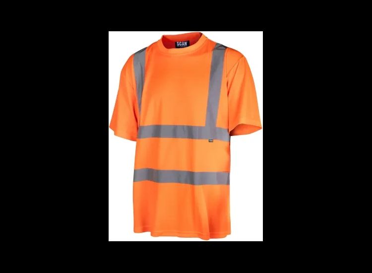 Scan Hi-Vis T-Shirt – Durable, Bright Safety Tee for Outdoor Work