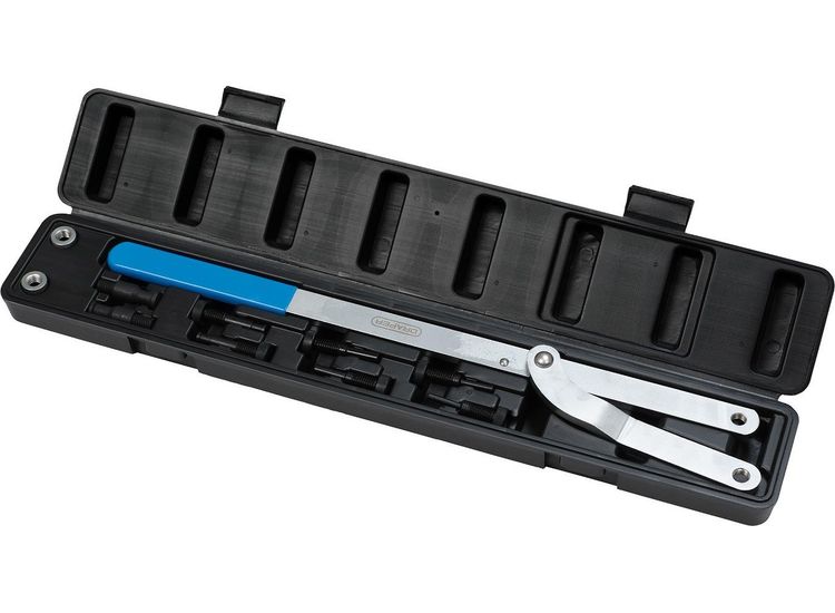 Draper 07116 Universal Pulley Holder and Fan Clutch Set (11 Piece)