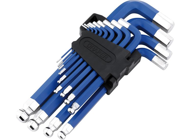 Draper 12819 Metric Jumbo Ball End Hex Key Set (13 Piece)