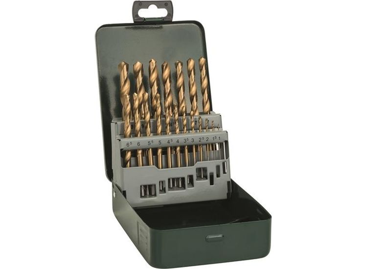 Bosch Powertool Accessories Metal HSS Titanium Drill Bit Set, 19 Piece