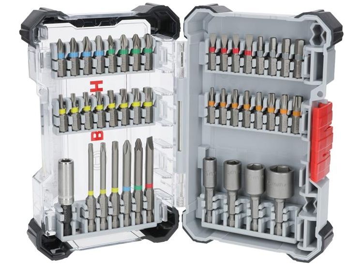 Bosch Powertool Accessories Extra Hard Screwdriver Bit Set, 43 Piece