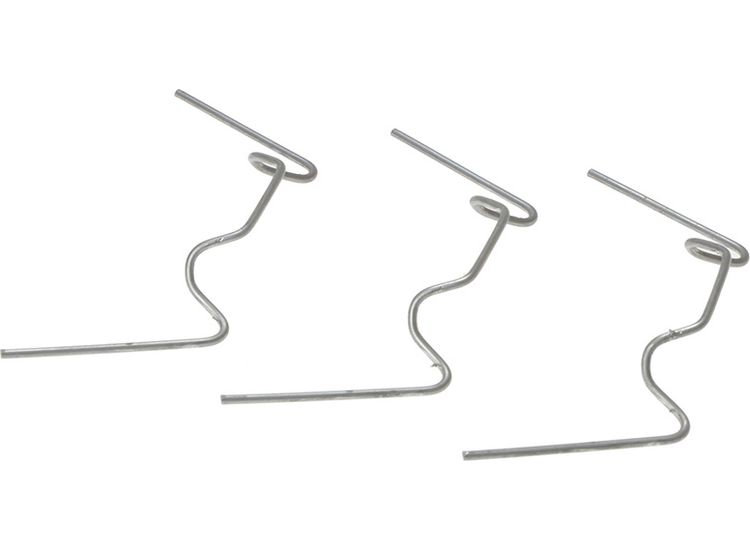 ALM Manufacturing GH001 W Glazing Clips Pack of 50