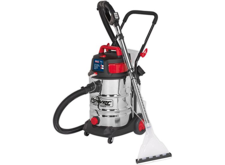 Sealey VMA915 Valet Machine Wet &amp; Dry 30ltr Stainless Drum