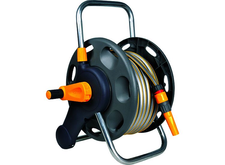 Hozelock 2431 Assembled Hose Reel &amp; 25m of 12.5mm Hose