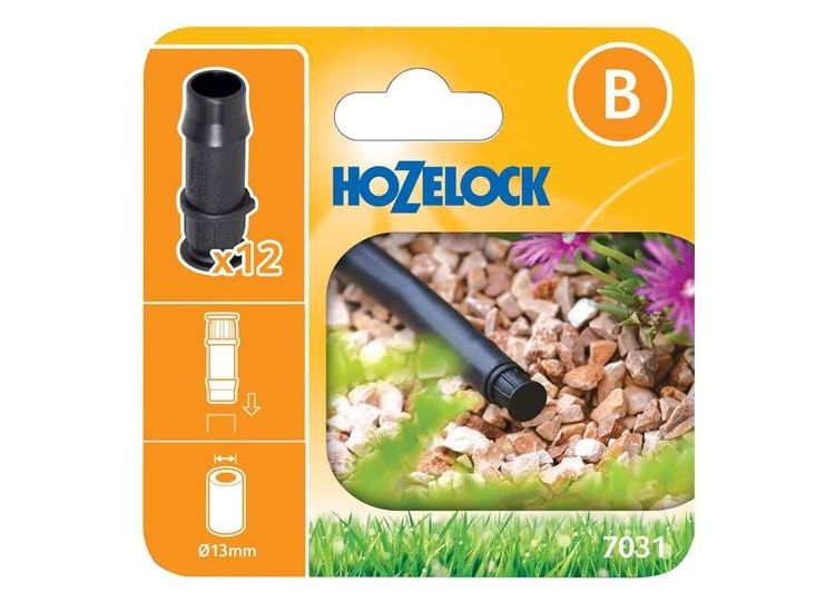 Hozelock 7031 End Plug 13mm (Pack 12)