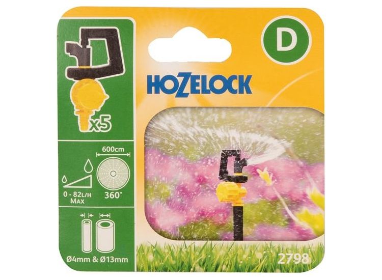 Hozelock Adjustable 360° Mini Sprinkler
