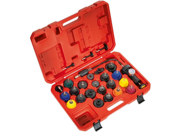 Sealey VS0011 Cooling System Pressure Test Kit 25pc