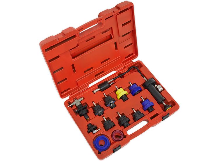 Sealey VS0014 Cooling System Pressure Test Kit 13pc