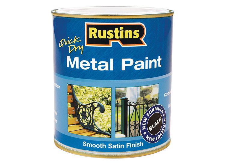 Rustins Quick Dry Metal Paint Smooth Satin