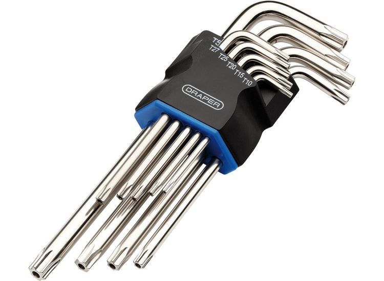 Draper 12811 Draper TX-STAR® Long Arm Security Key Set (9 Piece)