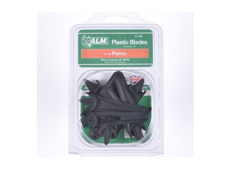 ALM FL245 Plastic Blades with Half-Moon Mounting