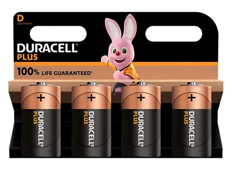 Duracell Plus Power Batteries