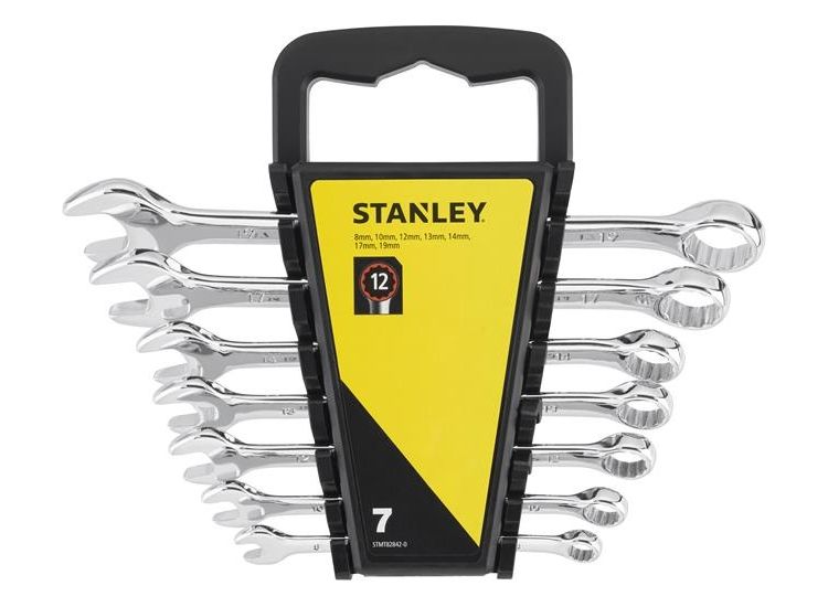 STANLEY® Hand Tools Combination Wrench Set, 7 Piece