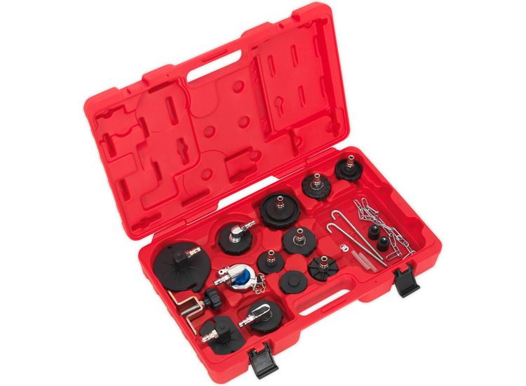 Sealey VS0204B Brake &amp; Clutch Bleeder Cap Set