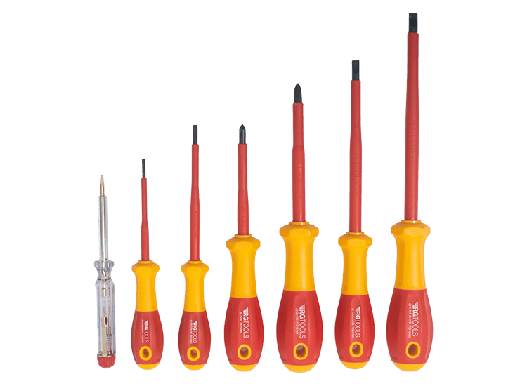RG TOOLS VDE Screwdriver Set