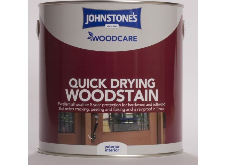 Johnstone's 309324 Woodcare Quick Drying Woodstain 2.5L