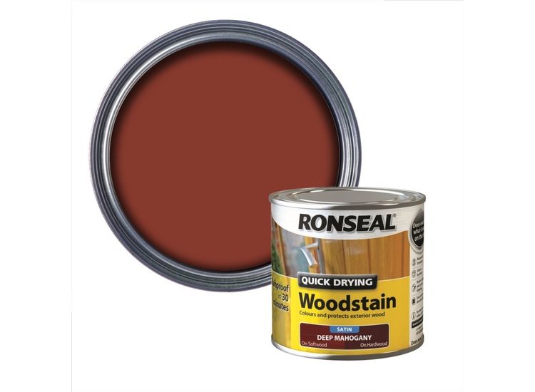 Ronseal Quick Drying Woodstain Satin 250ml