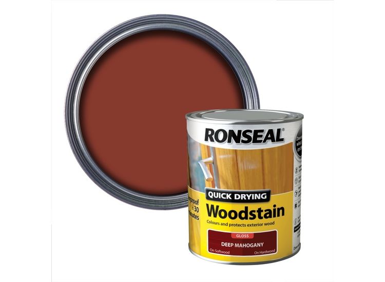 Ronseal Quick Drying Woodstain Gloss 750ml