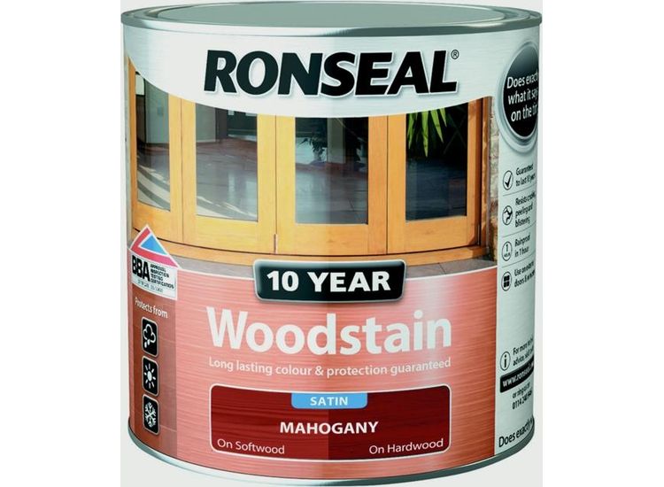 Ronseal 10 Year Woodstain Satin 250ml