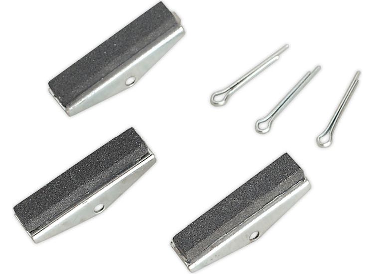 Sealey VS0221 Cylinder Hone Stone Set 3 x 1-1/8" Medium