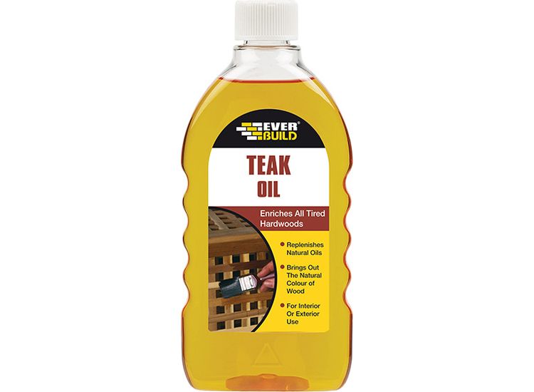 Everbuild Sika Teak Oil 500ml