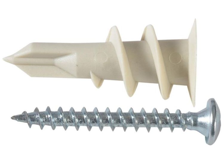 ForgeFix Nylon Plasterboard Fixing 4.5 x 35mm ForgePack 6