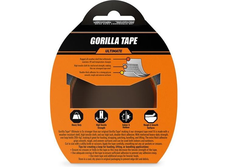 Gorilla Glue Gorilla Tape® Ultimate 11m Black