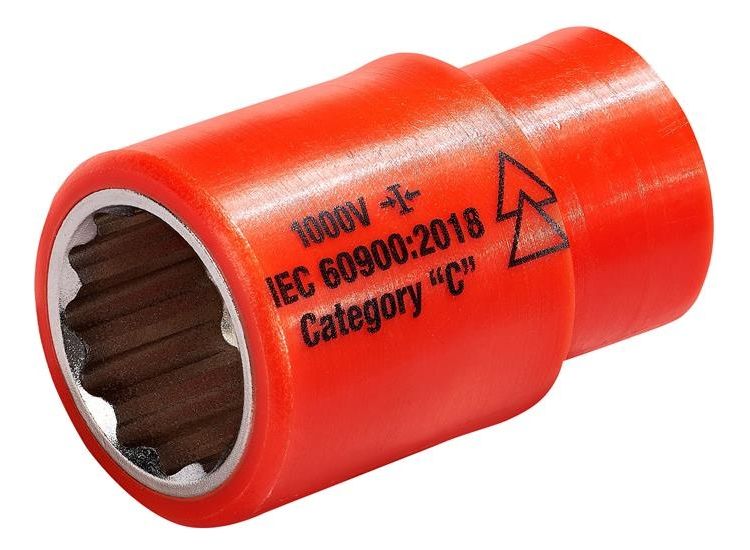 ITL Insulated Insulated Socket, 3/8in Drive