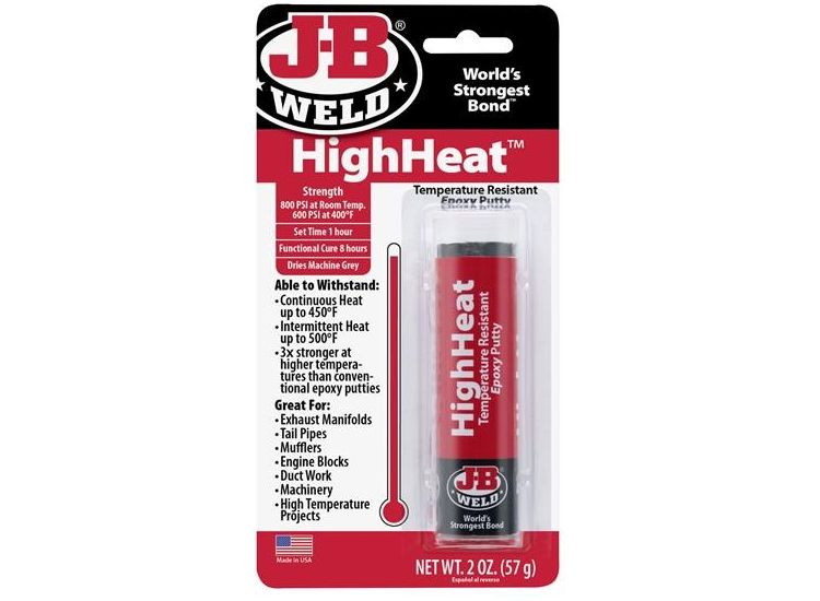 J-B Weld HighHeat™ Epoxy Putty 57g
