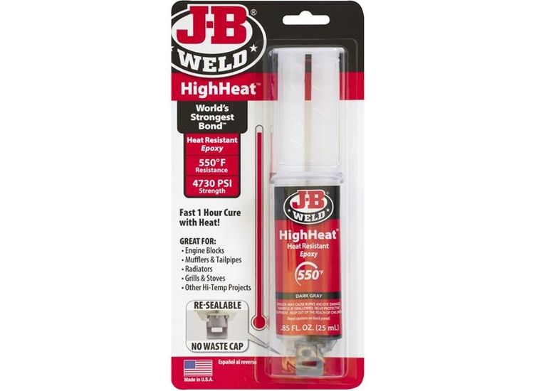 J-B Weld HighHeat™ Epoxy Syringe 25ml