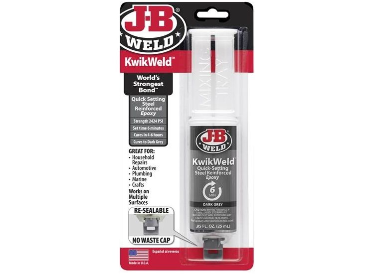 J-B Weld KwikWeld™ Epoxy Syringe 25ml
