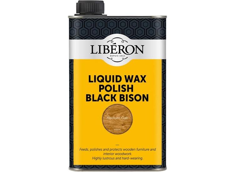 Liberon Liquid Wax Polish Black Bison