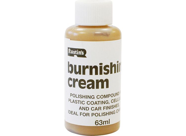 Rustins Plastic Coating Burnishing Cream 63ml