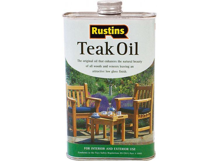 Rustins Teak Oil – Enhance &amp; Protect Outdoor Teak Furniture