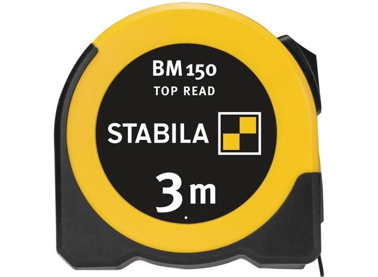 Stabila BM150 Top Read Pocket Tape 3m (Width 16mm) (Metric only)