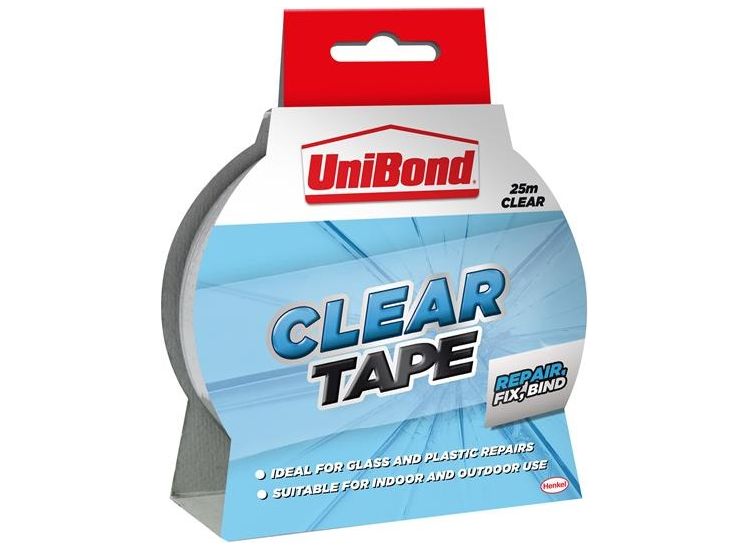 UniBond Transparent Repair Tape 50mm x 20m