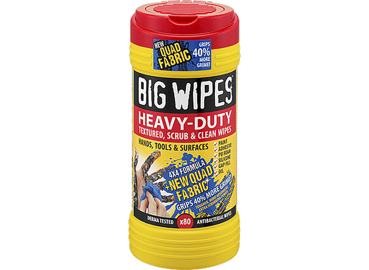 BIG WIPES 'Heavy-Duty ' Textured, Scrub &amp; Clean Wipes