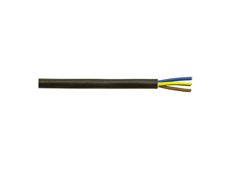 Domestic Mains Cable 3-Core - Tough Rubber Sheath