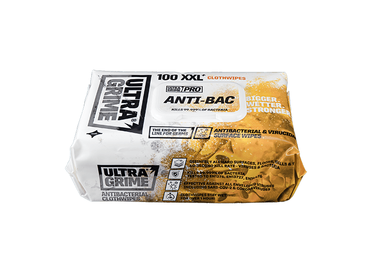 ULTRAGRIME PRO 'Anti-Bac' Clothwipes