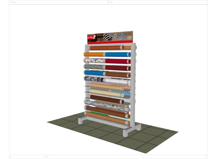 d-c-fix® DC0010 Self Adhesive Films Long Rolls Stand