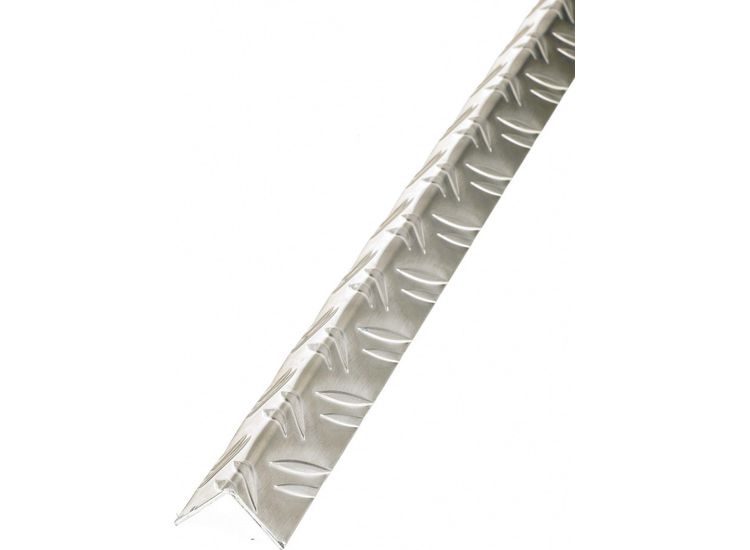 Rothley RK27850A10 Equal Angle Checkerplate Aluminium 29.5mm