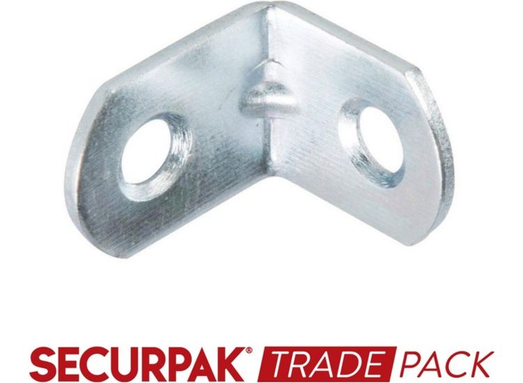 Securpak T10170 Angle Bracket Zinc Plated 19mm