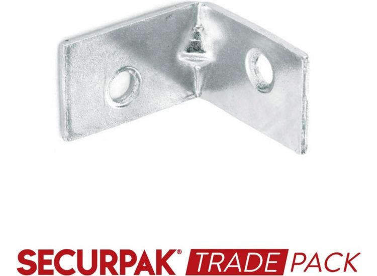 Securpak T10173 Corner Brace Zinc Plated 38mm