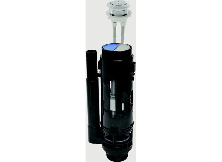 Fluidmaster 820074 Mechanical Rod Activated Dual Flush Valve