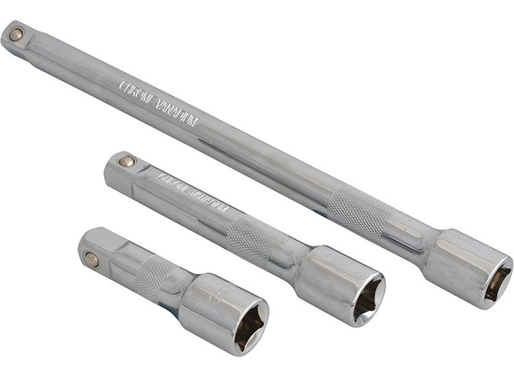 BlueSpot Tools 1/2in Square Drive CV Extension Bar Set 3 Piece