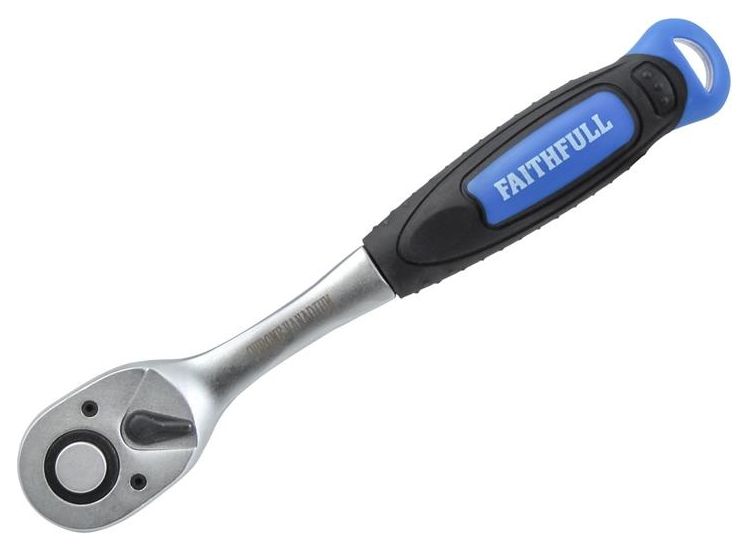 Faithfull 1/2in Drive Quick Release Ratchet Handle