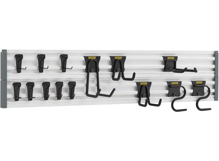STANLEY® Hand Tools Track Wall System Starter Kit, 20 Piece